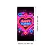 Cubierta de Puerta para el Día de San Valentín 2026 Transfronteriza Personalización Fondo de Tela para Decoración de Ambiente de Amazon Cortina de Puerta