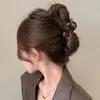 Grampo de Cabelo de Cor Contrastante de Verão Laço Dopamina Acessórios de Cabelo de Alta Qualidade Plástico Elegante Fofo Acessível Luxo