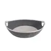 Nido para Gatos Cama de Gato de Verano Nido de Fieltro Gato Durmiendo Recipiente para Gatos Nido Fresco Red Social Maceta para Gatos Nido Lavable de Cáscara de Huevo para Todas las Estaciones