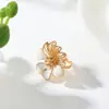 Pendientes de Flor con Goteo de Aceite Dulces de Verano, Frescos, Modernos, Sencillos, Personalizados, de Nicho, Pendientes de Alta Gama para Mujer