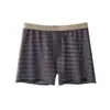 Roupa Íntima Masculina Jacquard de Renda Seda Gelo, Novo Estilo de Verão, Respirável, Fina, Secagem Rápida, Confortável Boxer Brief