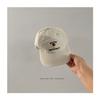 Boné de Baseball Infantil Bordado com Letra e Logo de Basquete Casual Versátil Unissex Vintage Bico de Pato Venda por Atacado de Dongdaemun