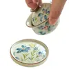 Modelo Nuevo 2026 Gaiwan Sancai Flotante, Tazón de Té de Gran Capacidad Horno Ru, Antiescaldaduras, Adecuado para Chicas, Gaiwan de Alto Valor