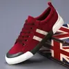 Nuevos Zapatos de Hombre Otoño 2026 Zapatos de Lona Transpirables Estilo Coreano Versátiles Zapatos Casuales Tenis Planos de Caña Baja Zapatos de Moda para Hombre