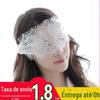 Explosões Taobao lingerie sexy renda vazada máscara de olho renda preto e branco duas cores acessórios sexuais uma geração de cabelo