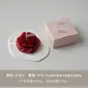 Vela de Lembrança Flor de Peônia Baixa Temperatura Personalizada OEM Sm Mood Romântico Vela de Cera de Soja Gotejante Aroma de Rosa