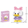 Juguetes de Bloques de Construcción de Muñecos de Dibujos Animados, Juguetes Educativos de Ensamblaje de Bloques de Construcción de Micropartículas para Niños, Adornos DIY, Regalos, Venta al por Mayor