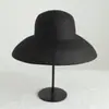 Nuevo sombrero de verano para mujer, sombrero de playa plegable con ala ancha, protección solar para salidas, sombrero de sol estilo Hepburn
