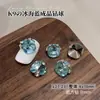 Rhinestones con Forma de Huevo de Paloma K9 Sin Base, Bolas de Diamante Grandes Ovaladas Hechas a Mano, Accesorios para Uñas DIY al por Mayor