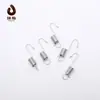 Tornillo Base de Marco de Puerta de Hierro Electrochapado de Acero Inoxidable Accesorios para Marco de Puerta de Inyección de Agua Gancho de Resorte Yi Labao