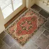 Tapete de sala de estar de luxo leve transfronteiriço, capa completa de veludo de cristal para sofá e mesa de centro, tapete de chão para sala de estar, tapete de cabeceira estilo wabi-sabi, disponível para atacado