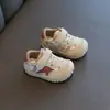Zapatos de piel para bebé, zapatos para caminar de bebé, suela suave, zapatillas deportivas antideslizantes, zapatos de vestir funcionales para niños, tenis transpirables para bebé