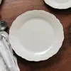 Lolita francesa relieve cerámica vajilla plato de cerámica taza de café platillo cuenco de cerámica plato hondo plato ovalado plato de postre