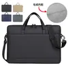 Bolsa interior de un solo hombro para portátil, bolsa protectora engrosada con airbag, maletín a prueba de golpes, bolso de mano para portátil, se puede imprimir logo