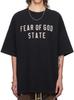 ESSENTIALSZONE Línea 24STATE Letra Marca de Moda Urbana Americana FOG Pareja Suelta Camiseta de Manga Corta