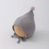 Gorro para Bebé Jingqi Otoño e Invierno Gorro Cortavientos con Protección para los Oídos para Recién Nacidos Niños y Niñas Primavera y Otoño Gorro de Poner Ajustable