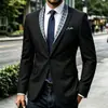 Chaqueta de hombre con bloques de color de moda europea y americana de Amazon transfronteriza, blazer casual a cuadros patchwork