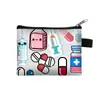 2026 Novo Modelo Porta-Moedas Mini Bolsa Portátil Porta-Cartões Porta-Moedas Chave Suprimentos Médicos Bolsa de Armazenamento de Grande Capacidade