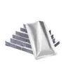 Bolsa de Papel de Aluminio Resistente a Altas Temperaturas, Esterilización a 121 Grados, Bolsa para Cocer al Vapor para Tamales y Maíz, Bolsa de Vacío de Papel de Aluminio, Bolsa de Empaque de Papel de Estaño para Alimentos Estofados