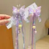 Pasador Grande de Mariposa con Flores de Seda Florales, Pin Lateral, Polilla Fluttering tipo Hada, Dulce Accesorio de Cabello de Princesa, Tocado Estilo Antiguo Hanfu