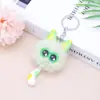 Encantador Dibujo Animado de Celebridad de Internet Colgante de Llavero de Peluche para Mochila Cadena de Teléfono Accesorio Pequeño
