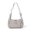 Nova Bolsa Transversal Shengxilu para Mulheres, Cor Sólida, Tecido Oxford Simples, Bolsa Bolinho da Moda de Grande Capacidade, Bolsa de Ombro Versátil