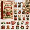 Calendario de Adviento Navideño de Animales Transfronterizo 2026 Calendario Navideño de Animales Caja Sorpresa S