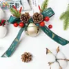 Decoraciones Navideñas con Sombras Florales, Cascabeles Navideños, Guirnaldas, Adornos para Árbol de Navidad, Colgantes de Escena Ambiental