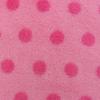 Tela de Felpa con Estampado de Puntos y Piel de Conejo Sintética Ropa de Peluche de Conejo Equipaje Juguete Tela de Felpa