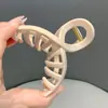 Grampo de Cabelo de Silicone Macio Que Não Machuca a Cabeça, Novo Estilo 2025 Feminino, Grampo Grande para Cabelos Grossos, Acessório de Cabelo Tipo Pinça Tubarão