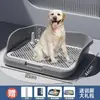 Banheiro para cães plano extra grande, anti-vazamento de fezes, banheiro para cães com cerca alta para cães pequenos, médios e grandes, evita respingos, tamanho extra grande para cães grandes