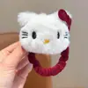 Faixa de Cabelo Divertida de Desenho Animado Infantil Corda de Cabelo de Pelúcia Outono e Inverno Meninas Rabo de Cavalo Alto Não Machuca Cabelo Corda de Cabelo Elástico Acessório de Cabeça