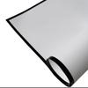 Papel de regalo floral con borde blanco y negro ramo papel coreano liso material de papel de regalo impermeable floral cesta de flores crisantemo