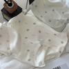 Talla grande 200 kg se puede usar 8781 crema estampado muscular lindo fruta bebé algodón entrepierna larga simple algodón ropa interior