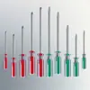 Mango de Tira de Color de Alta Transparencia Forma de Cruz 3mm 5mm 6m Destornillador de Cristal Electrodomésticos Reparación de Juguetes Destornillador Magnético