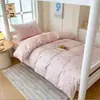 Conjunto de Roupa de Cama para Novo Dormitório Estudantil Três Peças 100% Algodão Estampado Lençol de Cama de Solteiro para Dormitório Capa de Edredom Roupa de Cama
