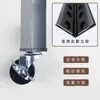 Estantería de marco de acero, accesorios de rueda universales, ruedas silenciosas y resistentes al desgaste, reparables, móviles, ruedas de repuesto multifuncionales