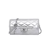 Bolso de cadena moderno y elegante para mujer, colección otoño 2026, bolso de hombro simple y elegante, bolso cruzado pequeño cuadrado casual