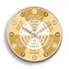Reloj de Pared de Conocimiento de Salud para Control de Tiempo de Medicina Tradicional China Belleza Tradicional y Tienda de Terapia de Pies Reloj de Cuarzo Silencioso Reloj de Salud de Medicina Tradicional China