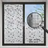 Película esmerilada electrostática al por mayor, película de privacidad para ventanas engrosada para salas de estar y baños, permite el paso de la luz pero bloquea la visibilidad, proporcionando privacidad y control de la luz