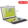 Tablero táctico magnético de fútbol con cremallera, tablero táctico de baloncesto, tablero táctico plegable para enseñanza de entrenadores, juego de mesa táctico, mesa de arena de comando