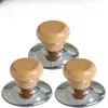 Mango de madera maciza para tapa de olla, mango práctico para tapa de olla, mango de tapa de olla, accesorios para utensilios de cocina, mango de tapa de olla, soporte para tapa de olla