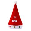 Gorro navideño luminoso para niños, gorro de Papá Noel para adultos, adornos navideños, regalos de Navidad, pequeños obsequios al por mayor