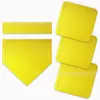 Juego de Bases de Béisbol de Goma Rojas Almohadillas de Béisbol Almohadillas de Sóftbol Home Plate Juego de 5 Piezas Almohadillas de Base Home Plate Placa de Lanzador Impermeable