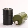 Utensilios para beber personalizados de acero inoxidable petaca creativa petaca cilíndrica gran capacidad petaca barril de gasolina petaca al por mayor