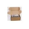 Caja de Piel de Vaca, Caja de Avión, Tamaño Personalizable Contenido de Impresión, Negro Único, Contenido Imprimible, Caja de Regalo Ecológica