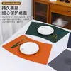 Mantel con Patrón Tejido en Forma de Abanico, Creativo Mantel Aislante Antideslizante y Resistente al Calor para Mesa de Comedor, Mantel y Posavasos Antiescaldado de Alta Gama para el Hogar