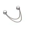 Hebilla Magnética Fuerte Redonda para Acortar Pantalones, Tipo Universal, Hebilla Ajustable para Acortar Dobladillos y Mangas de Camisetas, Cadena Anti-Caída
