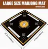 Amazon Transfronterizo Esterilla de Barro de Diatomeas Hogareña Resistente a la Suciedad Resistente al Desgaste Fácil de Limpiar Esterilla de Mahjong Antideslizante Absorbente de Agua Esterilla de Mesa Venta al por Mayor