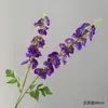 2 tenedor chihiro delphinium jacinto flor artificial simulación boda decoración de boda guía de camino fondo floral arreglo floral alto